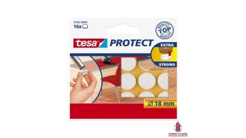 Protect anti-scratch felts 18mm  White 57892 Tesa