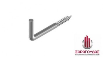 Galvanized square hook screw  732***