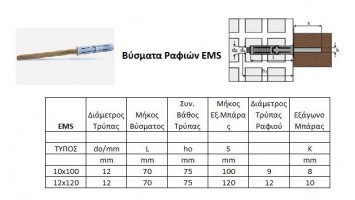 Universal floating shelf brackets Elematic EMS