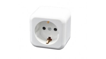 External schuko wall socket Ferrara 641004