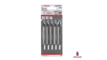 Πριονόλαμες σέγας ξύλου T 308 BOF σετ 5τμχ Bosch 2608636640