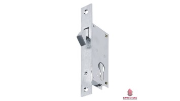 Hook bolt lock ((without  cylinder) for steel and aluminium sliding windows 95030 Domus