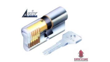 Κύλινδρος ασφαλείας σπαστός Νίκελ  60mm ΟΕ300 Cisa Asix 540313603