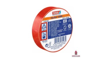 Ηλεκτρομονωτική ταινία Κόκκινη 20m x 19mm Tesaflex 53988-00021 Tesa