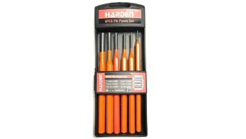 Pin punch set 6pcs Harden 610836