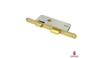 Κλειδαριά μεσόπορτας για ξύλινες πόρτες - 40-75 Χρώμιο 80540 Domus